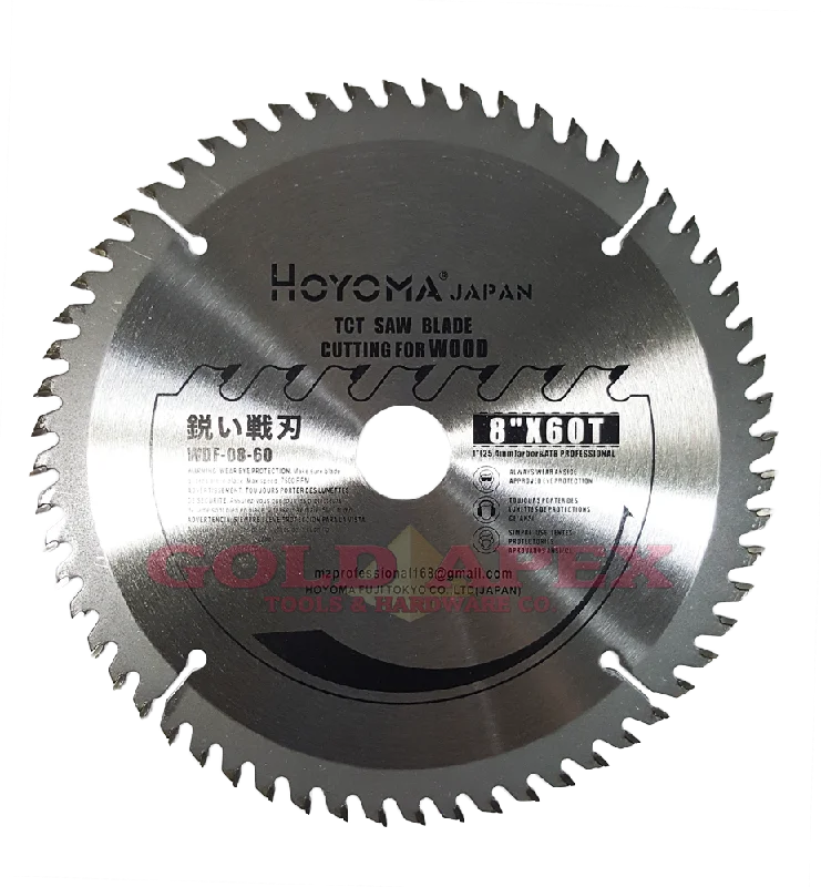 Hoyoma Circular Saw Blade 8"x60T