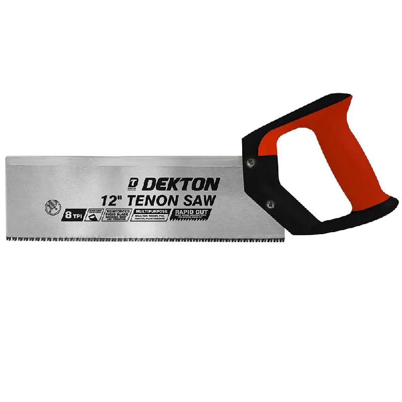 Dekton 12in Tenon Saw | 8 TPI | Sure Grip Comfort Handle